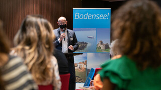 Bodensee-Pressekonferenz in Mailand 2021 | © IBT GmbH | Marco Slavazza